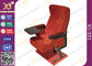 Self Weight Close Seat Pad Moive Theater Seating Chairs In Aluminum Alloy Legs supplier