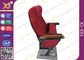 Self Weight Close Seat Pad Moive Theater Seating Chairs In Aluminum Alloy Legs supplier