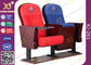 East African Vintage Auditorium Church Hall Chairs With Embroidered Logo On Back supplier