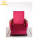 Upholstered Aesthetic University Church Chairs Tip Up Seat Standard Size supplier