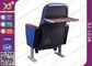 Soild Wood Auditorium Theater Seating With Back Writing Pad / Aluminum Alloy Legs supplier