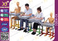 Economic Modern Standard School Table Chair Set For Single Student supplier