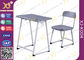 Modern PVC Combo Children School Tables And Chairs With Electrostatic Powder Coating Surface supplier