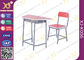 Metal Frame MDF Student Desk And Chair Set For Training Room Powder Coated supplier