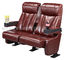 Luxury Leather Home Theater Chair / Movie Theater Seats With 2.0mm Steel Leg supplier