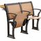 Iron And Wood University School Desk And Chair Size 1085 * 870 * 870 mm supplier