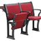 Comfortable Soft Red Fabric Lecture Hall Seating / Student Classroom Chairs supplier