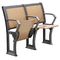 Folding Tip Up School Study Chair With Writing Tablet Pad Board 1.5mm Steel Back supplier