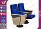 Fixed Plywood Modern Trainning Room Chairs With Single Leg Floor Mounted supplier