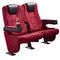 Movable Astir Armrest Fireproof Fabric Cinema Theatre Seats With 2.0 Mm Thick Iron Steel Leg supplier