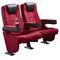 Movable Astir Armrest Fireproof Fabric Cinema Theatre Seats With 2.0 Mm Thick Iron Steel Leg supplier