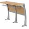 University / College Classroom Furniture / Student Desk And Chair Without Armrest supplier