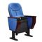 Blue Fabric University Meeting Room / Lecture Hall Chairs With Rotate Writing Board supplier