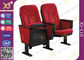 PU Armrest Auto Pop - Up Church Hall Chairs / Auditorium Theater Seating supplier
