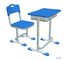 Fixed Height 76 Cm HDPE Study Desk With Groove For Pen / School Classroom Furniture supplier