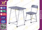 Height Fixed HDPE Table And Chair Set For Student / College Furniture supplier