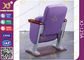 30 MM Thick Arm Theatre Seating Chairs 2.0 mm Powder Coated Metal Base Space Saving supplier