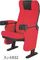 Moveable Armrest Audience Seating Chairs Flame Retardant Fabric ISO supplier