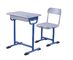 Hollow PP Blue Student Desk And Chair Set For Tranning Room 5 Years Warranty supplier