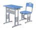 Double Steel Tube PP Top Table And Chair Set With Big Drawer For Meeting Room supplier