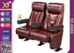 Vip Home Theatre Seating Chairs Genuine Leather Fixed Movie Seats supplier