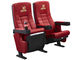 Red Fabric XJ-6819 Fixed Leg Movie Cinema Chairs With Movable Amrest supplier