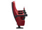 Red Fabric XJ-6819 Fixed Leg Movie Cinema Chairs With Movable Amrest supplier